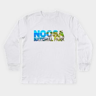 NOOSA National Park - Tea Tree Bay Kids Long Sleeve T-Shirt